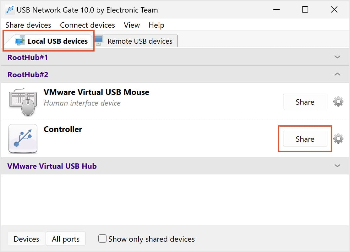 USB over Ethernet Sharing Software USB over Ethernet Sharing Software